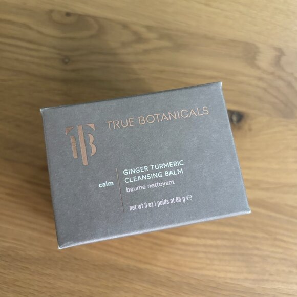 True Botanicals, Calm Ginger Turmeric Cleansing Balm - 3 Oz NEW - Picture 1 of 5